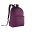 KI0130 klasszikus hátizsák bélelt hátrésszel Kimood, Burgundy/Black-U
