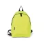 KI0130 klasszikus hátizsák bélelt hátrésszel Kimood, Fluorescent Yellow/Black-U