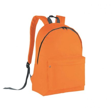 Kimood KI0130 klasszikus hátizsák, Orange/Black/Dark Grey