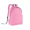 KI0130 klasszikus hátizsák bélelt hátrésszel Kimood, Pink/Dark Grey-U