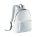KI0130 klasszikus hátizsák bélelt hátrésszel Kimood, White/Dark Grey-U