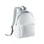 KI0130 klasszikus hátizsák bélelt hátrésszel Kimood, White/Dark Grey-U