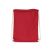 KI0139 organikus pamut tornazsák-hátizsák Kimood, Hibiscus Red-U