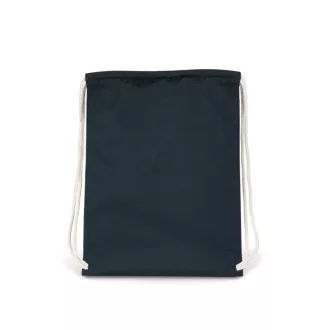   KI0139 organikus pamut tornazsák-hátizsák Kimood, Navy Blue-U