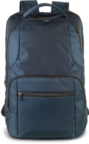KI0145 üzleti laptop hátizsák párnázott rekesszel 15 colos laptopnak Kimood, Navy/Navy-U