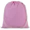 KI0147 kisméretű tornazsák-hátizsák organikus pamutból Kimood, Dark Pink-U