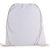 KI0147 kisméretű tornazsák-hátizsák organikus pamutból Kimood, White-U