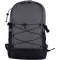 KI0152 több funkciós hátizsák két rekesszel és zsebekkel Kimood, Full Grey/Black-U