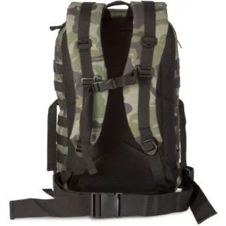   KI0162 extra erős M.O.L.L.E. hátizsák, szabadtéri tevékenységhez Kimood, Olive Camouflage-U