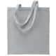 KI0223 pamut hosszú fülü bevásárlótáska Kimood, Cool Grey-U