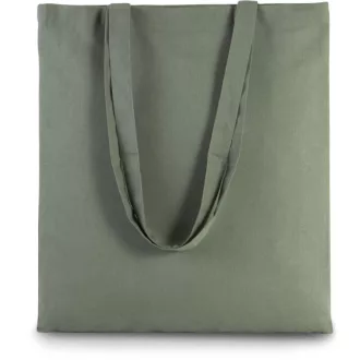   KI0223 pamut hosszú fülü bevásárlótáska Kimood, Dusty Light Green-U