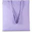 KI0223 pamut hosszú fülü bevásárlótáska Kimood, Light Violet-U