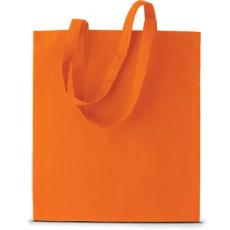   KI0223 pamut hosszú fülü bevásárlótáska Kimood, Orange-U