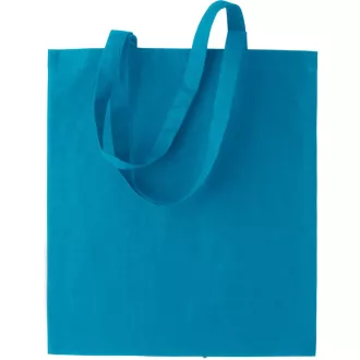   KI0223 pamut hosszú fülü bevásárlótáska Kimood, Turquoise-U