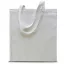 KI0223 pamut hosszú fülü bevásárlótáska Kimood, White-U
