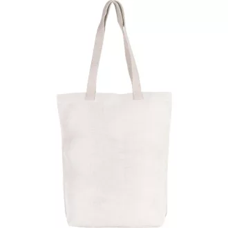   KI0229 hosszú fülü nagy juta bevásárlótáska Kimood, Vanilla White-U