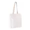KI0251 betétes hosszú fülü pamuttáska Kimood, White-U