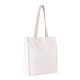 KI0251 betétes hosszú fülü pamuttáska Kimood, White-U