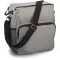 KI0318 vállpántos hűtőtásks nagy cipzáras első zsebbel Kimood, Light Grey-U