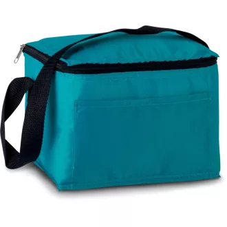   KI0345 mini hűtőtáska hat dobozos udítő részére Kimood, Turquoise-U
