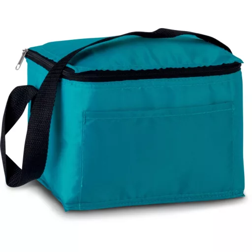 KI0345 mini hűtőtáska hat dobozos udítő részére Kimood, Turquoise-U