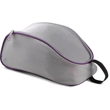 KI0501 cipőtartó táska szellőzőnyílással Kimood, Light Grey/Purple-U
