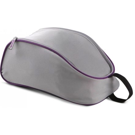 Kimood KI0501 cipőtartó táska, Light Grey/Purple