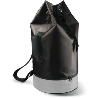   KI0609 tengerésztáska cipőtartó rekesszel Kimood, Black/Light Grey-U