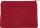 KI0723 pamut jutavászon piperetáska Kimood, Crimson Red-U