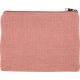 KI0723 pamut jutavászon piperetáska Kimood, Dusty Pink-U