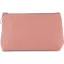KI0727 laminált pamutvászonból készült cipzáras piperetáska Kimood, Dusty Pink-U