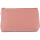 KI0727 laminált pamutvászonból készült cipzáras piperetáska Kimood, Dusty Pink-U
