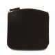 KI0742 pamut piperetáska fém cipzárral Kimood, Black-S