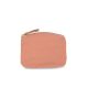 KI0742 pamut piperetáska fém cipzárral Kimood, Dusty Pink-M