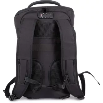   KI0888 lopásvédelemmel ellátott hátizsák Kimood, Black/Black-U