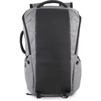   KI0888 lopásvédelemmel ellátott hátizsák Kimood, Graphite Grey Heather/Black-U