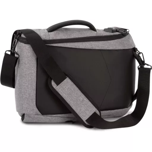 KI0890 lopásgátlós hátizsák TSA zárrendszerrel Kimood, Graphite Grey Heather/Black-U