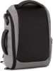 KI0890 lopásgátlós hátizsák TSA zárrendszerrel Kimood, Graphite Grey Heather/Black-U