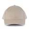 KP011 hat paneles Baseball sapka K-UP, Beige/White-U