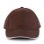 KP011 hat paneles Baseball sapka K-UP, Chocolate/Beige-U