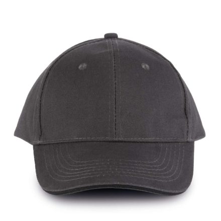 KP011 hat paneles Baseball sapka K-UP, Dark Grey/Black-U