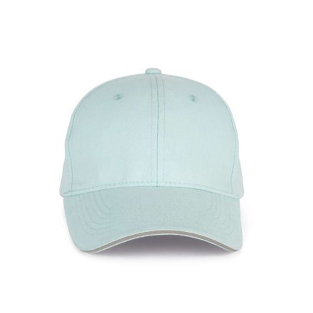 KP011 hat paneles Baseball sapka K-UP, Ice Mint/Light Grey-U