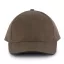 KP011 hat paneles Baseball sapka K-UP, Khaki/Black-U