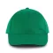 KP011 hat paneles Baseball sapka K-UP, Kelly Green/Black-U