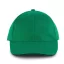 KP011 hat paneles Baseball sapka K-UP, Kelly Green/Black-U
