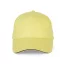 KP011 hat paneles Baseball sapka K-UP, Lemon Yellow/Dark Grey-U