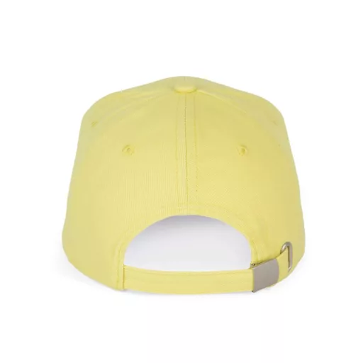 KP011 hat paneles Baseball sapka K-UP, Lemon Yellow/Dark Grey-U