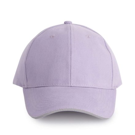 KP011 hat paneles Baseball sapka K-UP, Light Violet/Light Grey-U