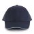 KP011 hat paneles Baseball sapka K-UP, Navy/Sky Blue-U