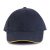 KP011 hat paneles Baseball sapka K-UP, Navy/Yellow-U